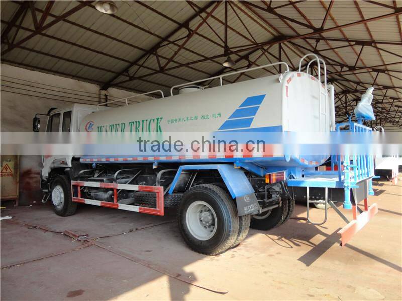 High quality low price 12000 litres sino trucks water tank