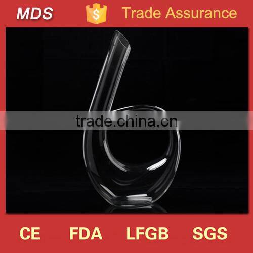 Tall clear stock vase bouquet glass vase