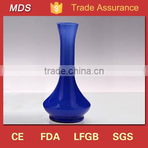 Wholesale cheap modern style vase colored decorative glass vase