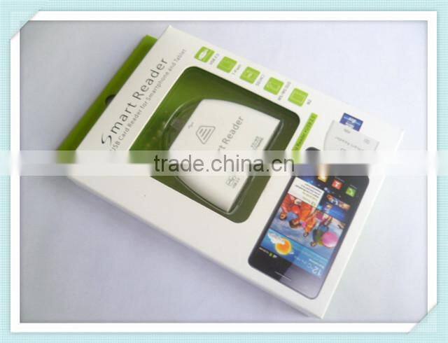 high quality and fashionable OTG micro USB SD Card Reader