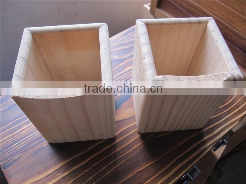 wooden handmade flower pot trays