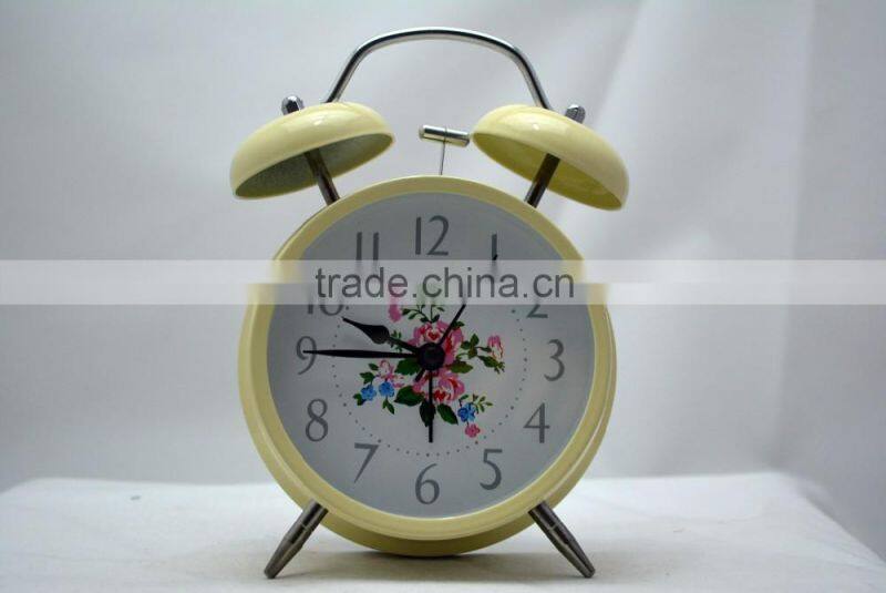Fashional design children's alarm clock with beautiful scenery/tower clocks