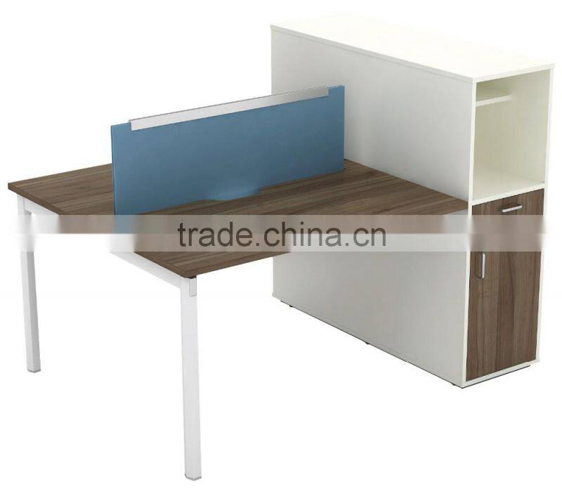 New and fashion design Office desk workstation with privacy screen modular furniture LT-W1212A