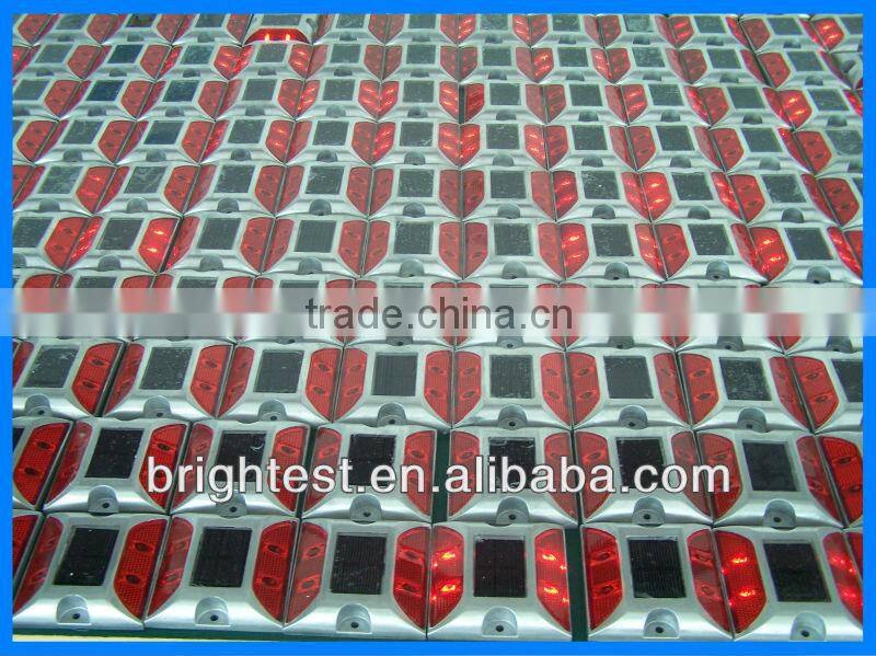 Popular Design High Quality Aluminum Reflective solar led road stud with reflectors