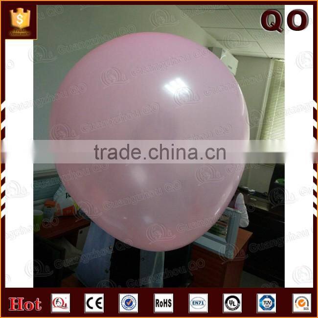 Pure color shape custom inflatable latex balloon for wedding