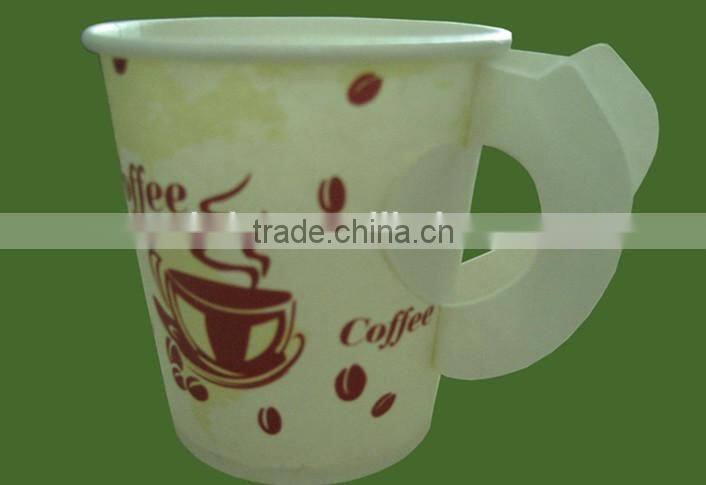 4oz/8oz/9oz/10oz/11oz/12oz easy degradable disposable paper cup machine with handle