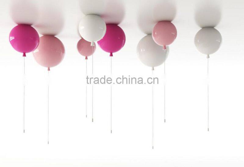 Fancy Glass Ball Electroplating Finish Ceiling Lamp for Home Decoration