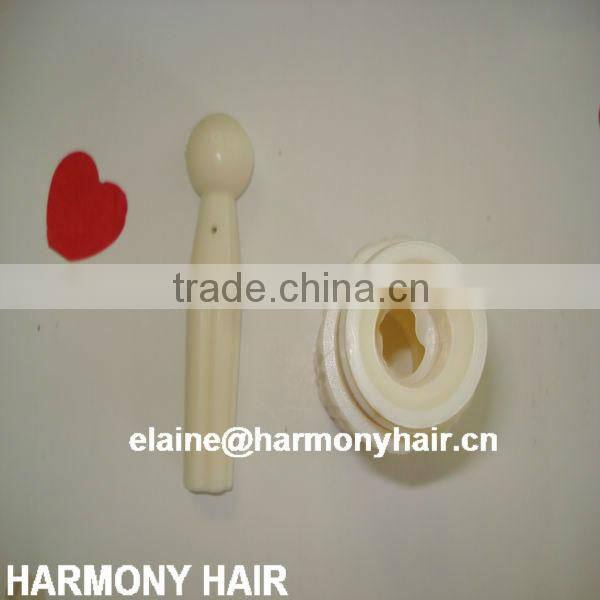 GREAT white plastic wig stand