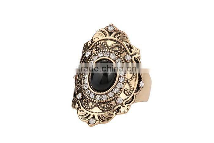 1 dollar gift for women 2016 new model fashion jewelry rhinestone gemstone ring