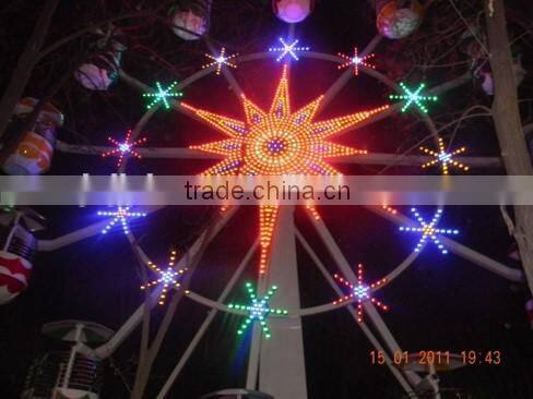 360 rotary music lighting Basket-style ferris wheel for sale