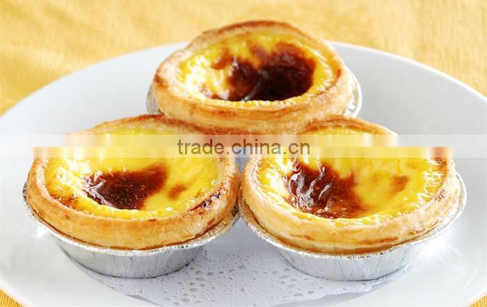 disposable aluminium foil food containers Egg tarts cup cake moulds manufacture