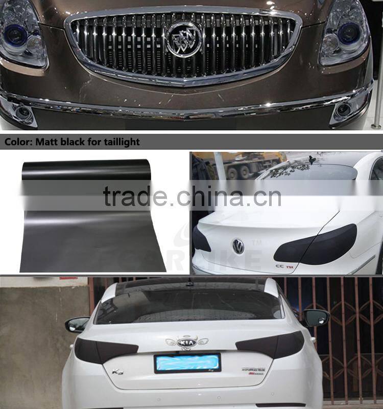 CARLIKE Fast Shipment Colored Car Headlight Tint Film PVC Vinyl