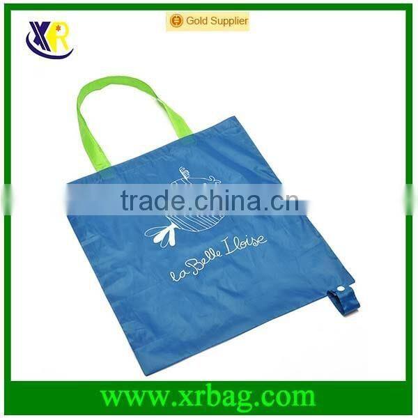 Promotional Fashion Nylon Portable Folding Shopping Bags