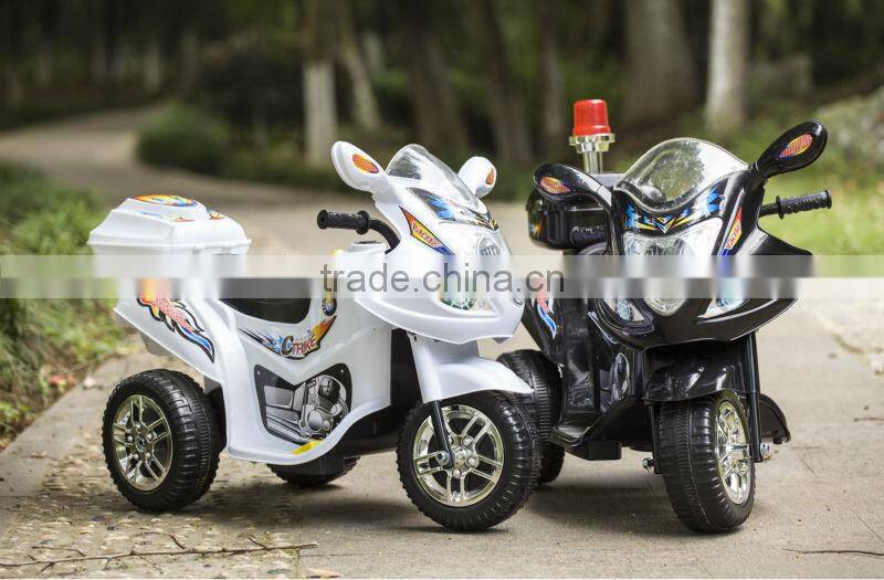 More color choice of lights Kids Electric ride on car three wheels