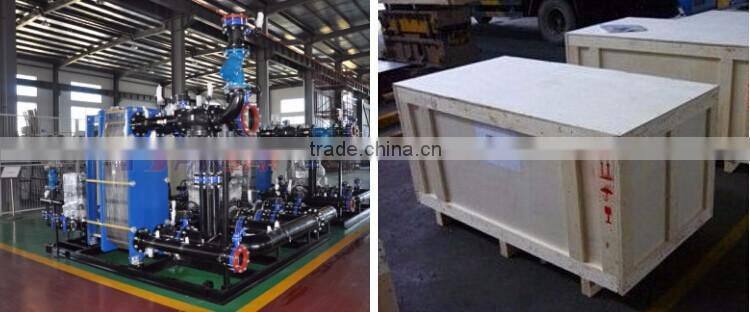 Industrial Radiant floor plate heat exchanger unit