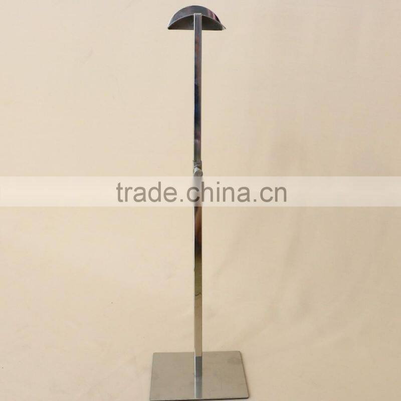 QD-H28 High quality sample metal rack for bags suits display