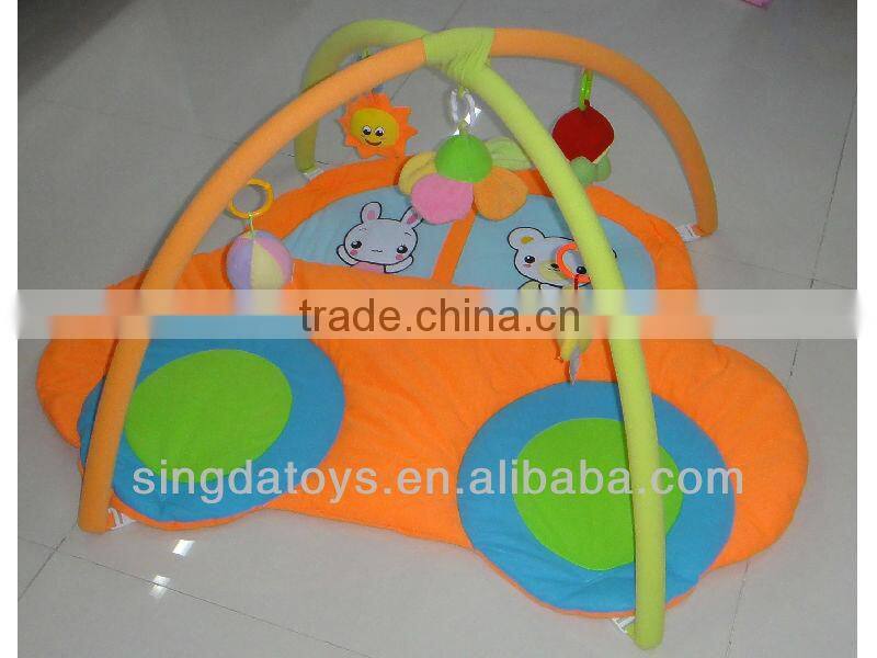 Nice cow shape popular for baby kids play mat