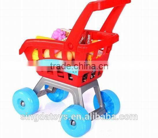 2014 Newest Supermarket shopping with suit the cash register Toys Set for kids