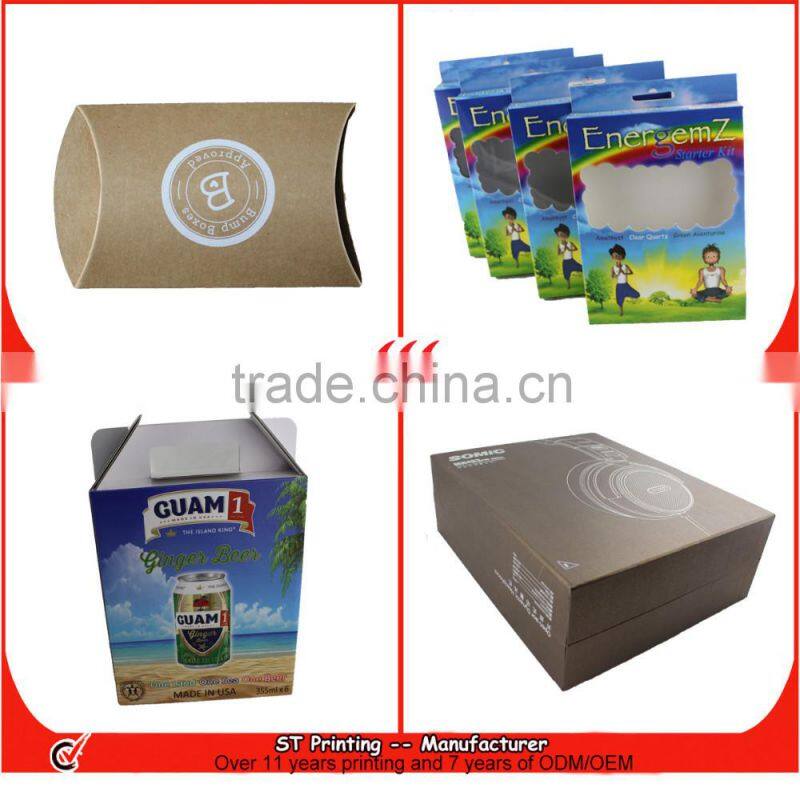 graceful natural kraft kraft packaging box