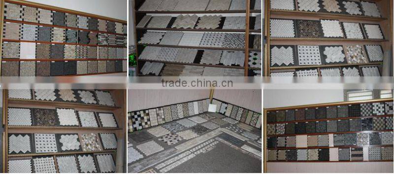 Hexagon Ariston White Mosaic, white marble stone mosaic