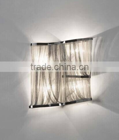 Modern Aluminium chain wall sconce & wall luminaire & wall lamp WR370(B)