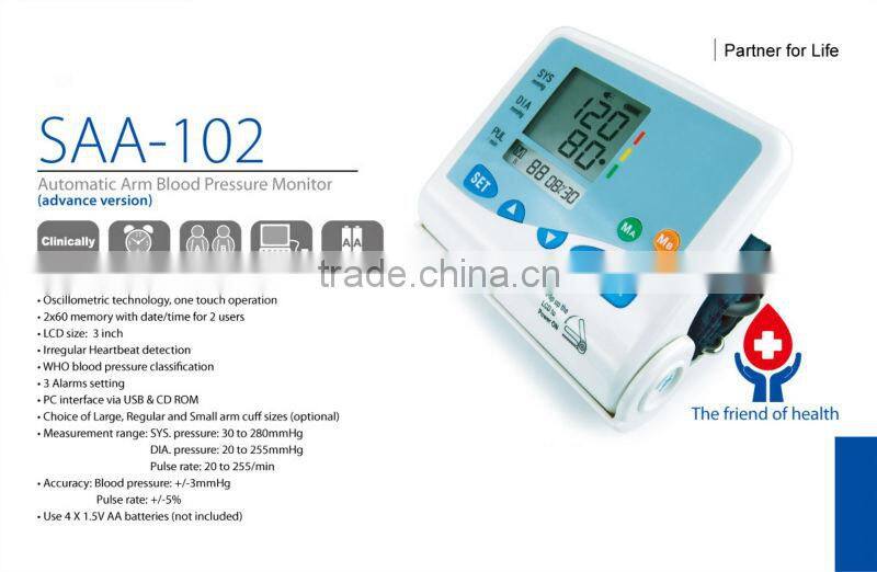 Electronic Sphygmomanometer of SI BAO JIAN Brand