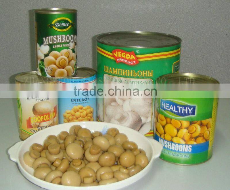 Canned Whole Mushroom Min.