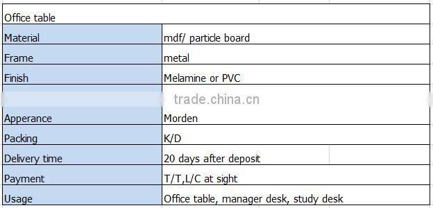 wooden office furniture computer table