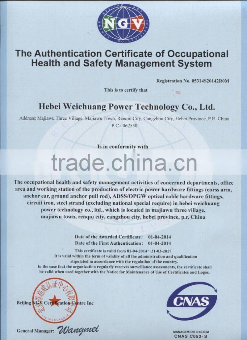 high quality adss/opgw clamp preformed guy grip dead end-tension clamp