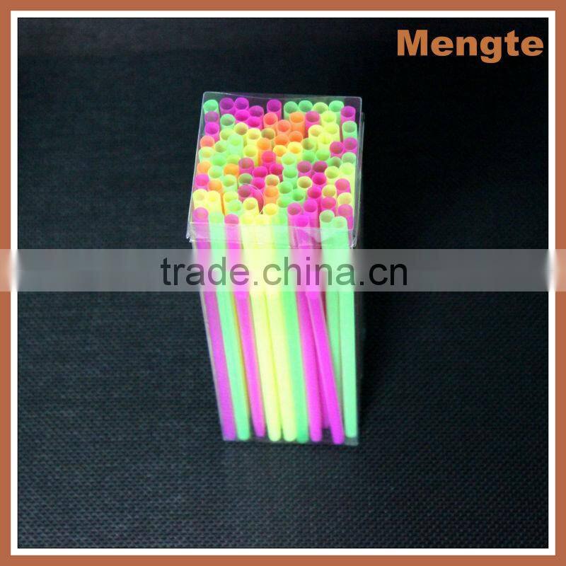 yiwu hard custom made pvc drinking straw