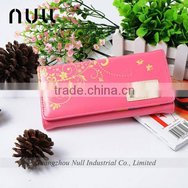 Hot selling universal smart phone wallet style leather case