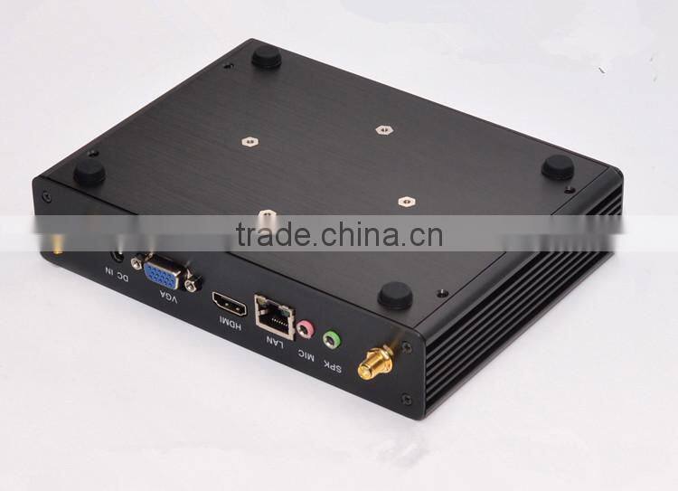 mini pc/mini chassis /fanless HTPC/tv box/industrial personal computer with dual core 2980U