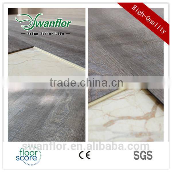 Acoustic Panel Waterproof WPC Indoor Flooring cork backing