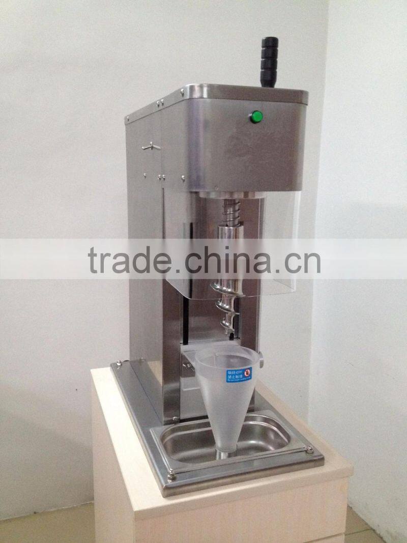 178 Standing Stainless Ice Cream Mixer with Metal Cup