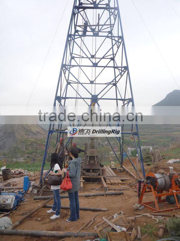 China top DF-Y-4 portable hydraulic rotry drilling rig for geological prospecting