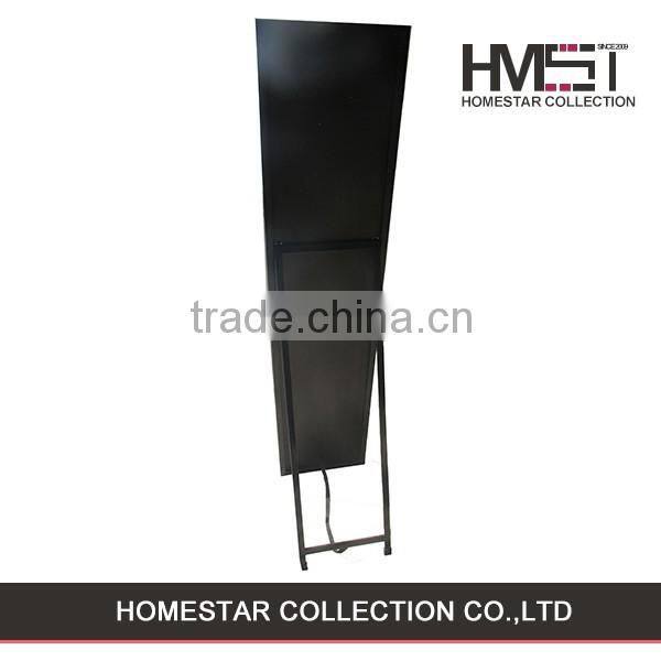 Modern MDF wooden floor standing mirror