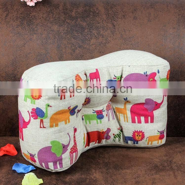 2015 new cartoon colorful animal waist cushion cover office pillow Car pillow