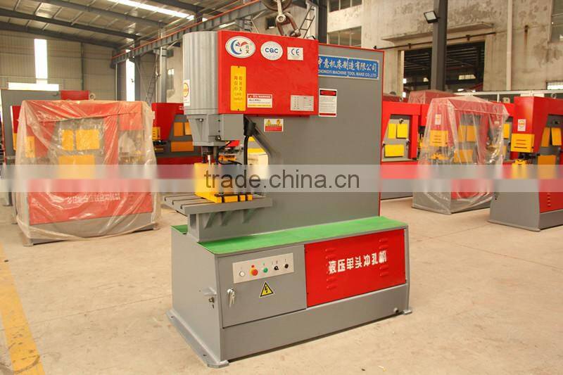 Hydraulic hole punching machine, single head punching machine 63T/90T/115T/140T
