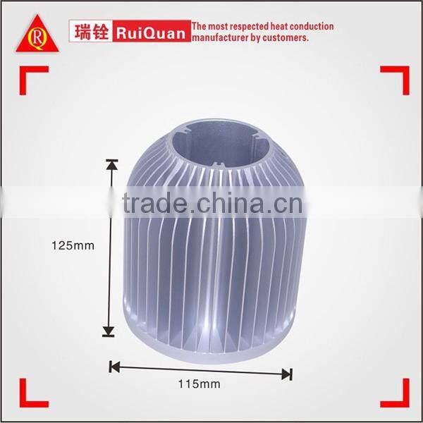 High Power CNC machining aluminum extruded Led heatsink