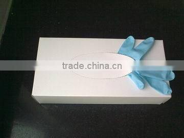 9"4mil Blue Nitrile Exam Gloves