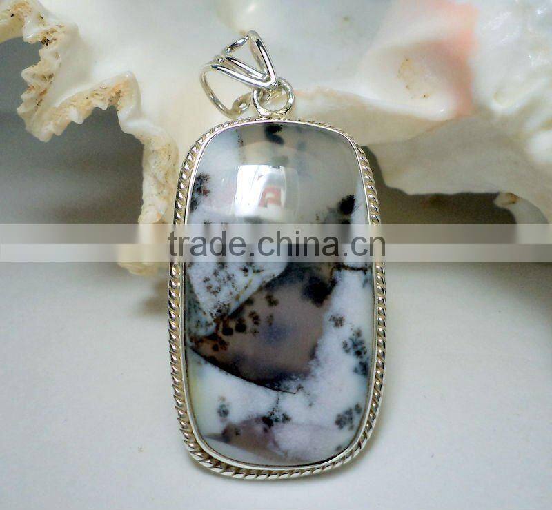 Rose Quartz Oval Cabochon Pendant, 925 Solid Silver Pendant, Designer Silver Pendant