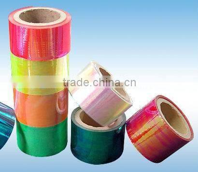 Embossed Iridescent Film Laminated With Paper