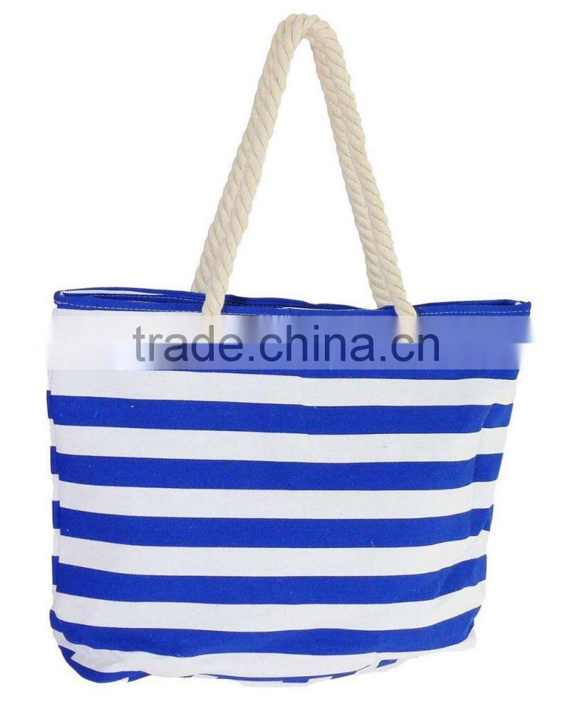 Factory Wholesale Cotton Canvas Beach / Tote Bag