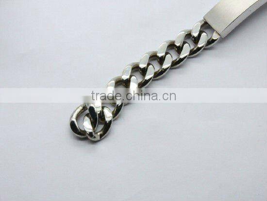 Hot sale -Stainless Steel blank id bracelet