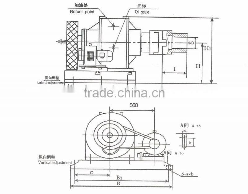 GL-16P Boiler manufacturer china speed reducer gearbox for boiler plant