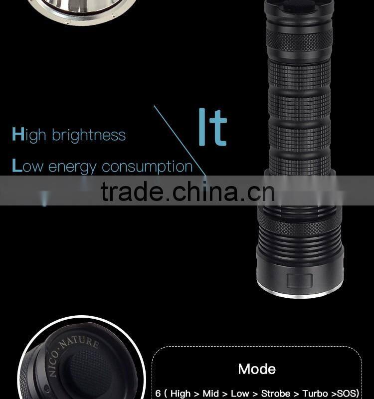 Flashlight sex toy for man 1000 Lumen XML L2 torch light for hunting camping