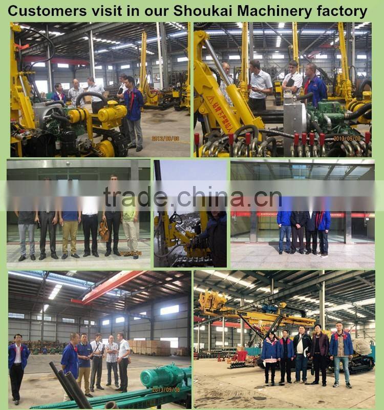 SKMG70 hydraulic anchor drilling machine for road and soil