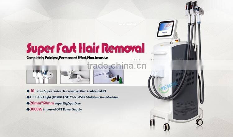 Advanced nd yag ipl multifunction beauty machine