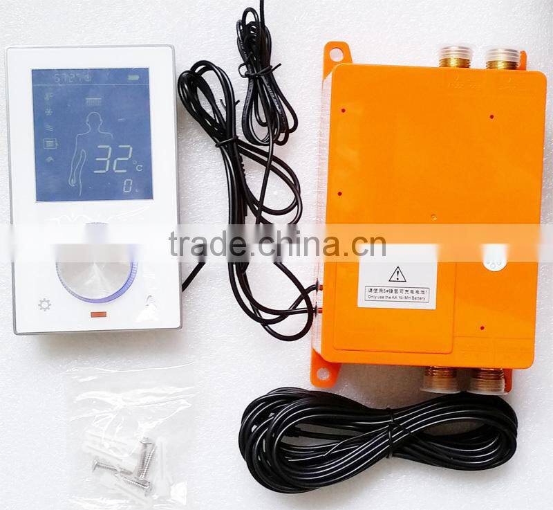 latest digital touch screen thermostatic shower valve for shower head
