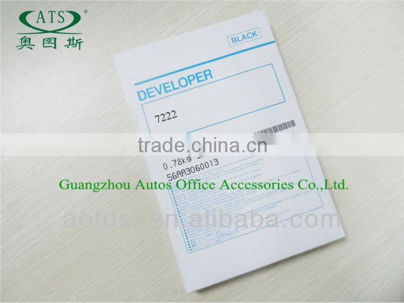 color copier spare part developer 7222 compatible for Konica 7222 7122 7130 7135 7022 photocopy machine